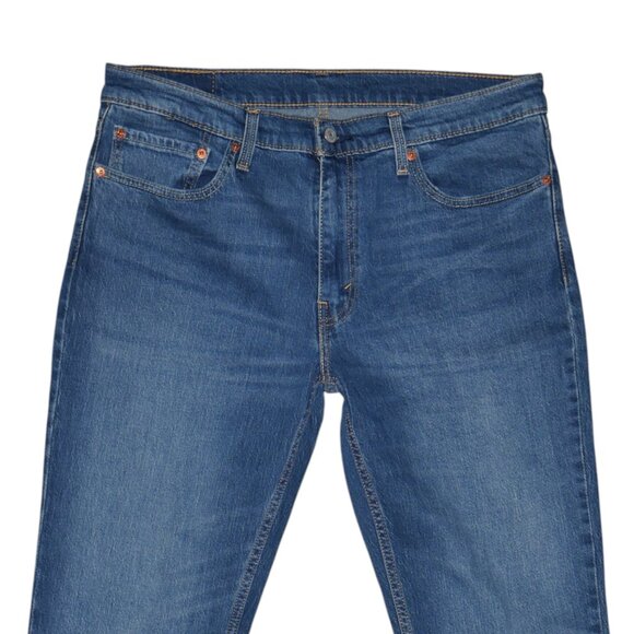 Levi's 511 Slim Fit Jeans Men's Size 36x34 Stretch Denim Dark Wash NWT - Picture 4 of 10